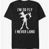 Wholesale 😉 Boxlunch Disney Peter Pan So Fly Never Land T-Shirt ❤️