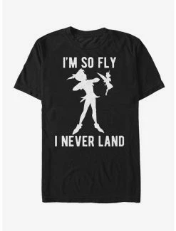 Wholesale 😉 Boxlunch Disney Peter Pan So Fly Never Land T-Shirt ❤️