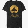 Best Pirce 👏 Boxlunch Disney Aladdin Magic Carpet Ride Silhouette T-Shirt 🥰 -Boxlunch shop unnamed file 105