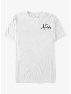 Budget 🤩 Boxlunch Disney Aladdin 2019 Genie Lamp Pattern T-Shirt ⭐