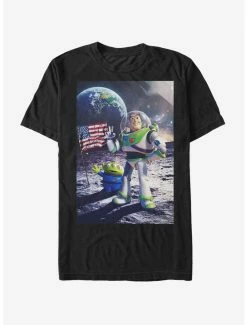 Discount ❤️ Boxlunch Disney Toy Story Buzz Lightyear Moon Landing T-Shirt 😀
