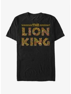 New 🤩 Boxlunch Disney The Lion King Tribal Print Logo T-Shirt ⭐