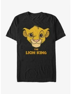 Outlet 🎉 Boxlunch Disney The Lion King Simba Logo T-Shirt 🛒