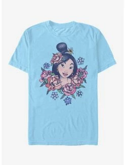 New 🌟 Boxlunch Disney Princess Floral Portrait T-Shirt 👏