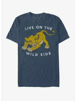 Promo 🛒 Boxlunch Disney The Lion King Simba Live On The Wild Side T-Shirt ✨