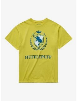 Coupon ✨ Harry Potter Hufflepuff Tonal Crest T-Shirt - BoxLunch Exclusive 👏