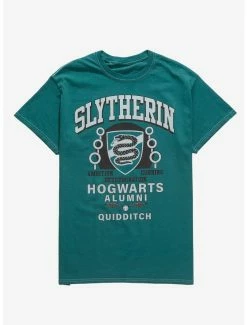 Buy 🔥 Harry Potter Slytherin Hogwarts Alumni T-Shirt - BoxLunch Exclusive ⭐
