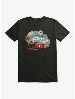 Cheapest 😍 Boxlunch Harry Potter All Aboard T-Shirt 😀