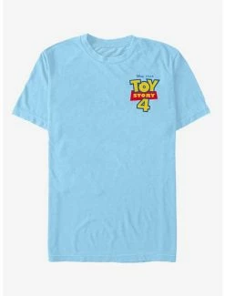 Budget ✔️ Boxlunch Disney Pixar Toy Story 4 Chest Color Logo T-Shirt 🛒