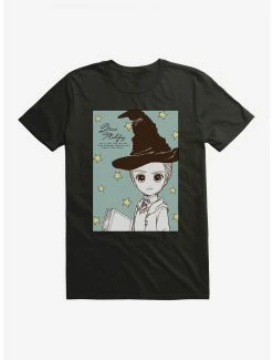Cheapest 🛒 Boxlunch Harry Potter Stylized Draco Sketch T-Shirt 🧨