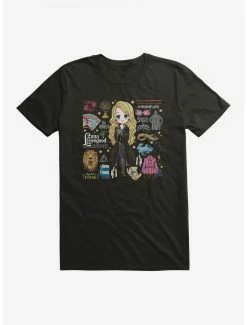 Hot Sale 😍 Boxlunch Harry Potter Stylized Luna Icons T-Shirt 😀