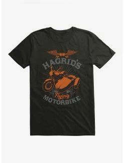Best deal 👏 Boxlunch Harry Potter Hagrid's Flying Motorbike Bronze Icon T-Shirt 🔔