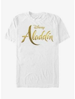 Flash Sale 🔔 Boxlunch Disney Aladdin 2019 Aladdin Live Action Logo T-Shirt 🔥