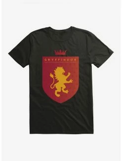 Best Pirce 🥰 Boxlunch Harry Potter Gryffindor Shield T-Shirt ✔️