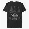 Coupon ✨ Boxlunch Fender Chart T-Shirt 🌟 -Boxlunch shop unnamed file 405