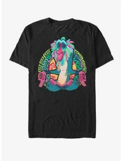 Hot Sale ⌛ Boxlunch Disney Lion King Rafiki Geometric Rainbow T-Shirt 🔥