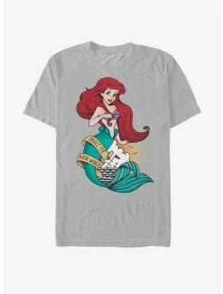 Wholesale 🎁 Boxlunch Disney The Little Mermaid Ariel Tattoo T-Shirt 😍