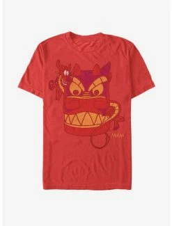 Wholesale 🌟 Boxlunch Disney Mulan Mushu Dragon Mask T-Shirt 🛒