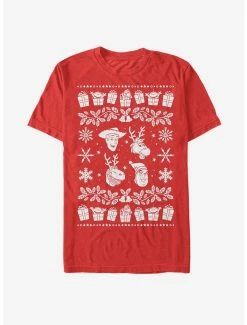 Discount 🎉 Boxlunch Disney Pixar Toy Story Ugly 🎄 Christmas Sweater Toys T-Shirt ⭐