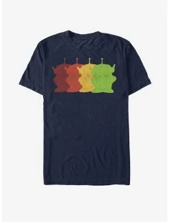 Coupon ✨ Boxlunch Disney Pixar Toy Story Squeeze Toy Alien Rainbow T-Shirt 🛒